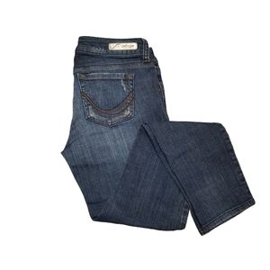 Refuge Flirty Everyday Skinny Blue Denim Women's Jean Size 6S